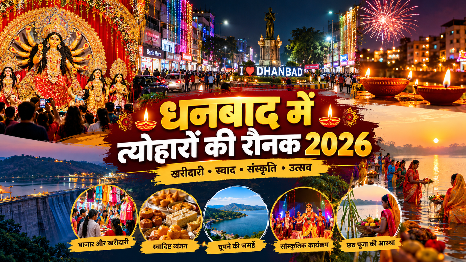 Festive Season in Dhanbad 2026: Celebrations, Shopping, Food and the Joy of Togetherness